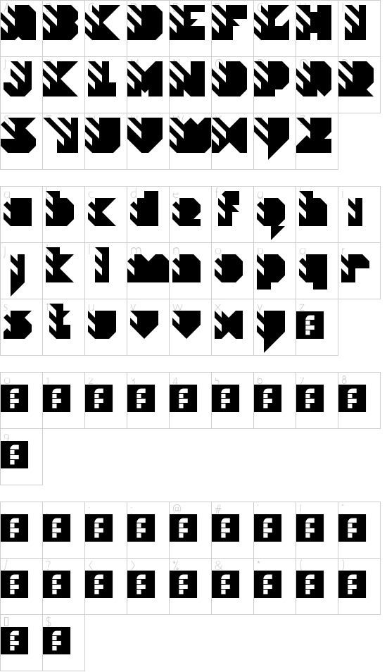 character map